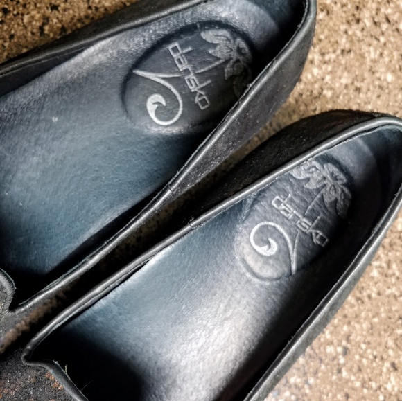 Dansko Olivia Bronze Snake Leather loafers - Picture 6 of 8